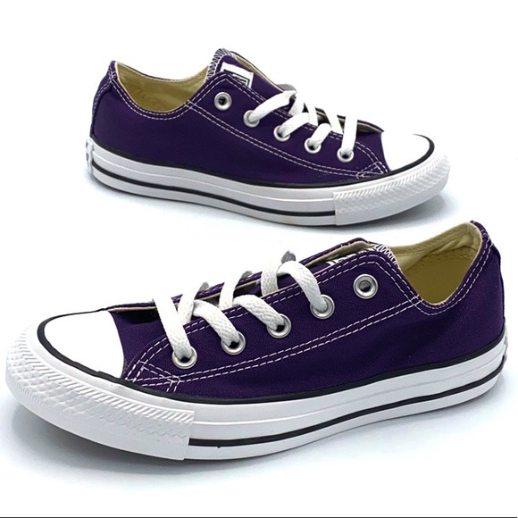 Converse Shoes - 🆕 Converse Chuck Taylor Eggplant Pee Ox Low Top